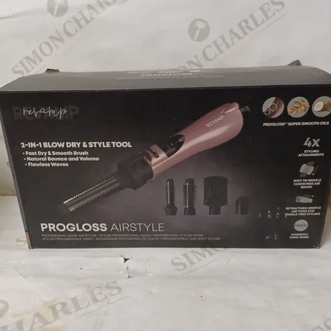 REVAMP PROGLOSS PROFESSIONAL 1200W AIR STYLER DR-1150-EU