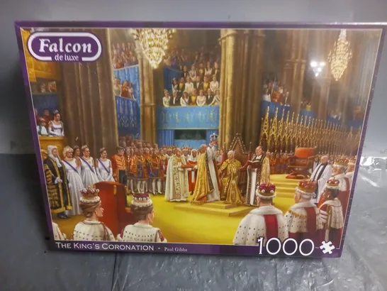 SEALED FALCON 1000-PIECE THE KINGS CORONATION JIGSAW