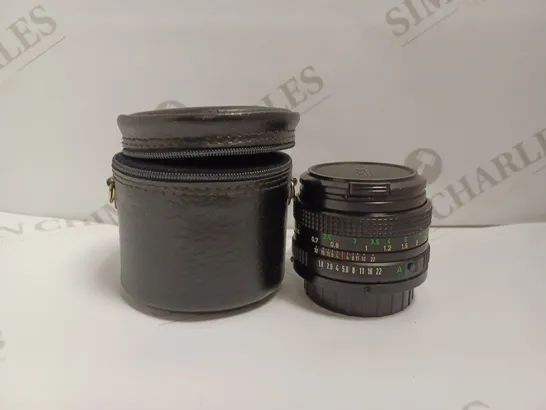 CANON FD 50MM 1:18 LENS