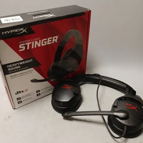 HYPERX CLOUD STINGER GAMING HEADSET BLACK