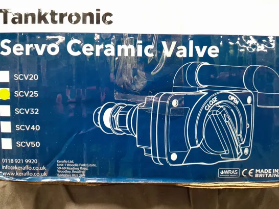 BOXED KERAFLO TANKTRONIC SERVO CERAMIC VALVE SCV25