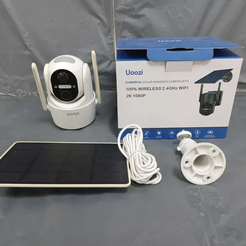 BOXED UOOZI POWERFUL SOLAR POWERED WIRELESS CAMERA 