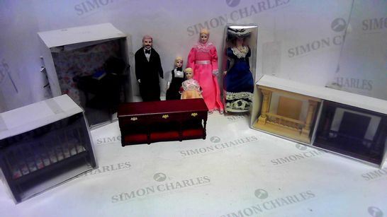 LOT OF ASSORTED DOLL HOUSE ACCESSORIES