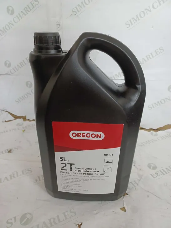 OREGON T2 OIL 5L / COLLECTION ONLY 