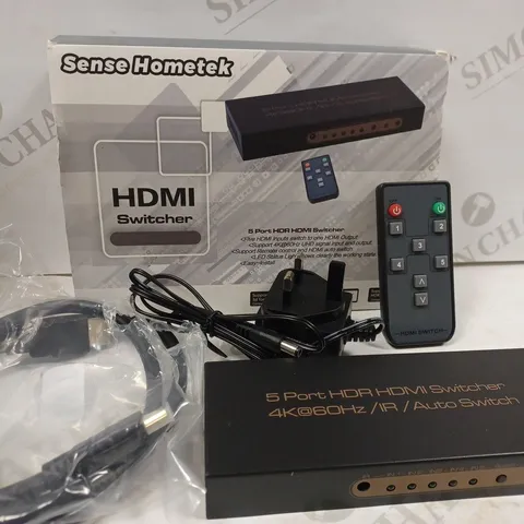 BOXED SENSE HOMETEK HDMI SWITCHER 