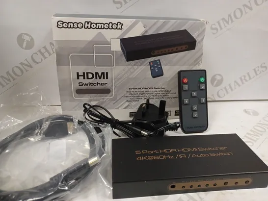 BOXED SENSE HOMETEK HDMI SWITCHER 