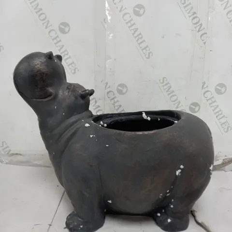 OUTLET MY GARDEN STORIES HIPPO PLANTER