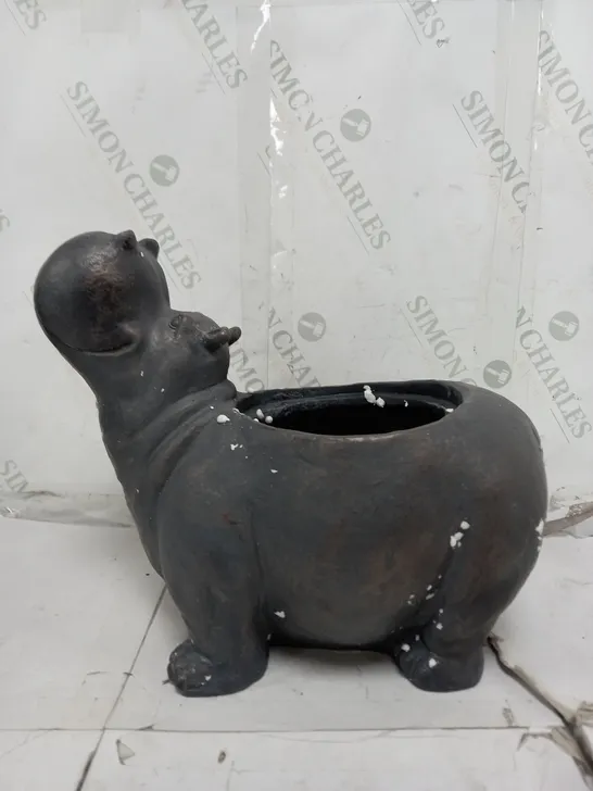 OUTLET MY GARDEN STORIES HIPPO PLANTER