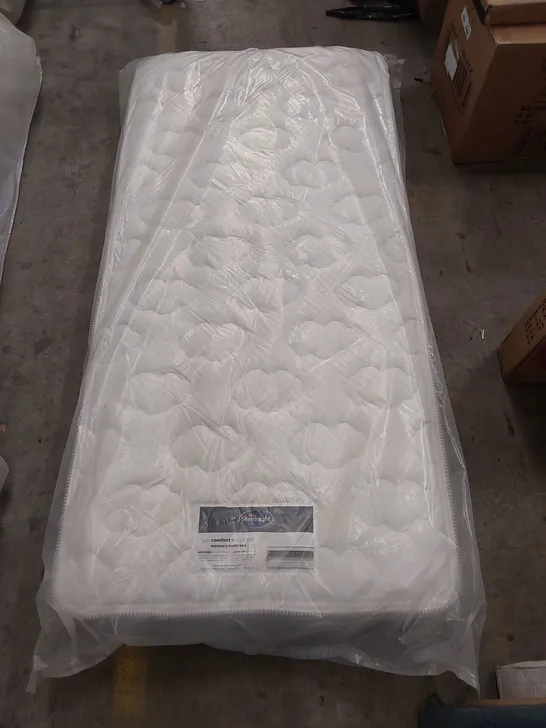 QUALITY BAGGED SILENTNIGHT 3FT SINGLE KIDS COMFORT MATTRESS 