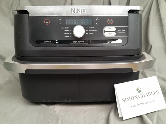 NINJA10.4L FOODI FLEXDRAWER DUAL AIR FRYER IN BLACK AF500UK