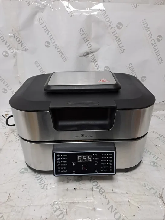 BOXED COOK'S ESSENTIALS GRILL & AIRFRYER 5.5L