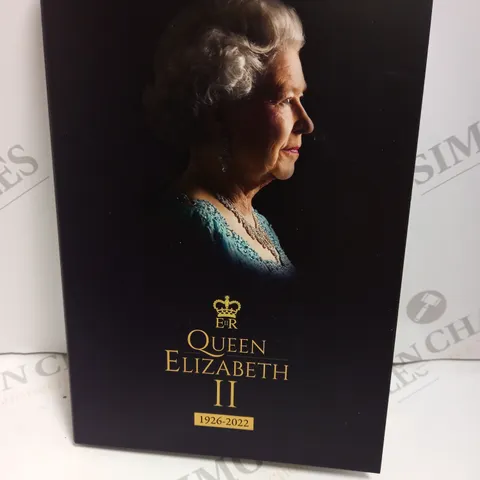 QUEEN ELIZABETH II 1926-2022 COLLECTABLE COIN BOOK