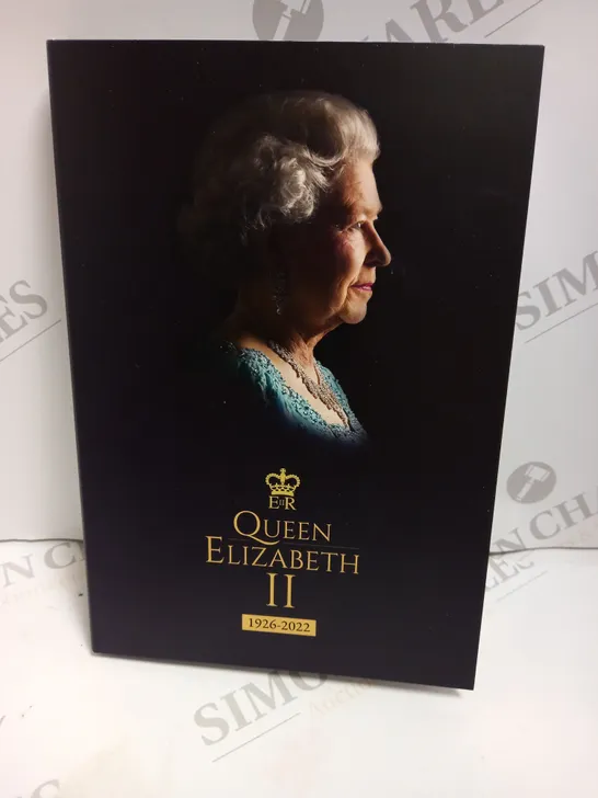 QUEEN ELIZABETH II 1926-2022 COLLECTABLE COIN BOOK