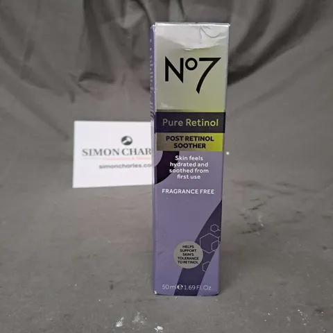 NO7 POST RETINOL SOOTHER 50ML