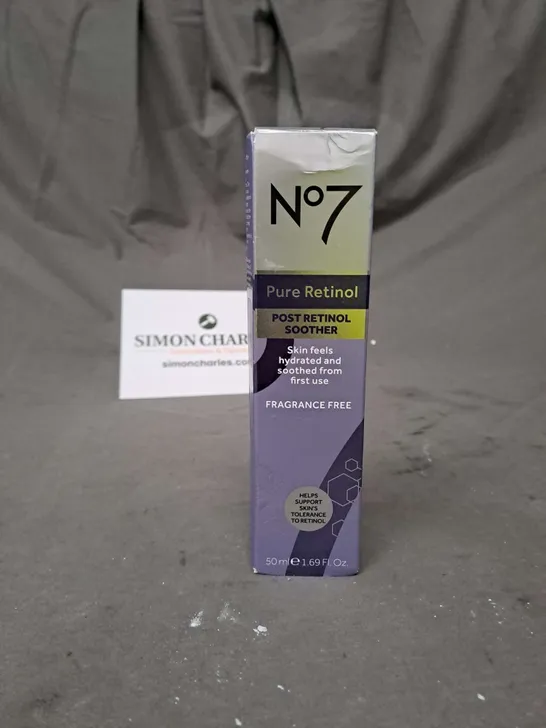 NO7 POST RETINOL SOOTHER 50ML