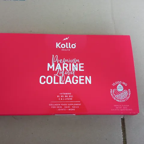 KOLLO HEALTH PREMIUM MARINE LIQUID COLLAGEN FOOD SUPPLEMENT TROPICAL FLAVOUR