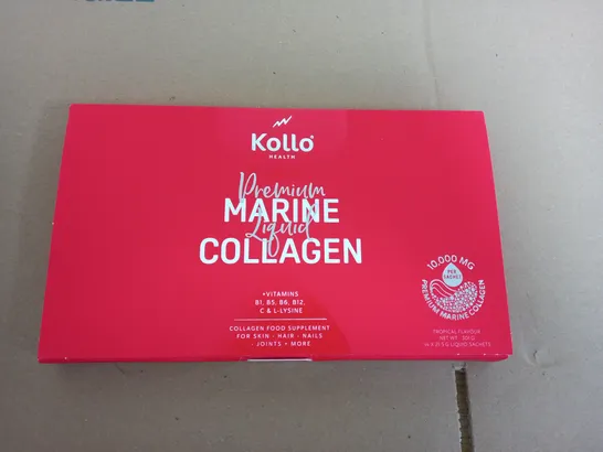 KOLLO HEALTH PREMIUM MARINE LIQUID COLLAGEN FOOD SUPPLEMENT TROPICAL FLAVOUR