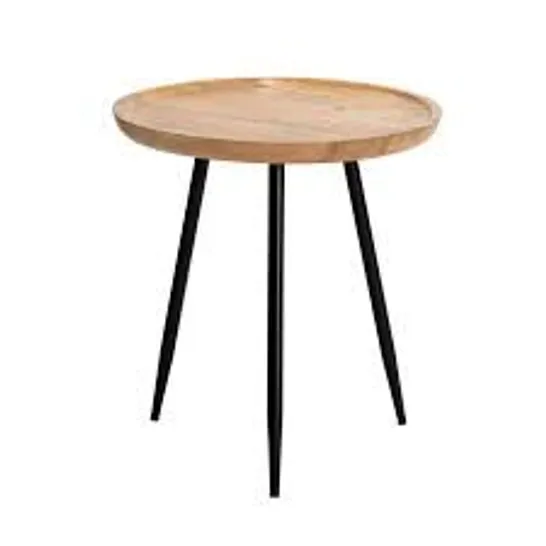 BOXED MH LONDON CHERVEY TRI PIN SIDE TABLE 