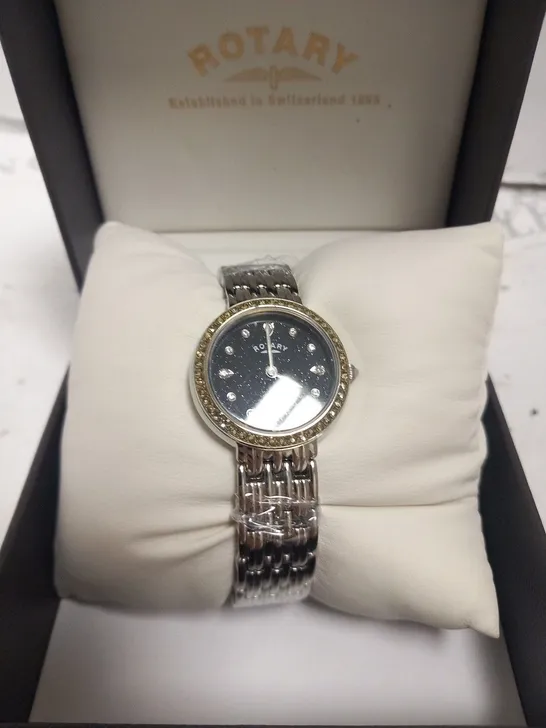 BOXED ROTARY LADIES KENSINGTON WRIST WATCH