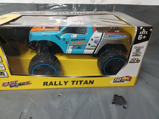 FAST GEARZ RALLY TITAN HORIZON KING REMOTE CONTROL MONSTER TRUCK