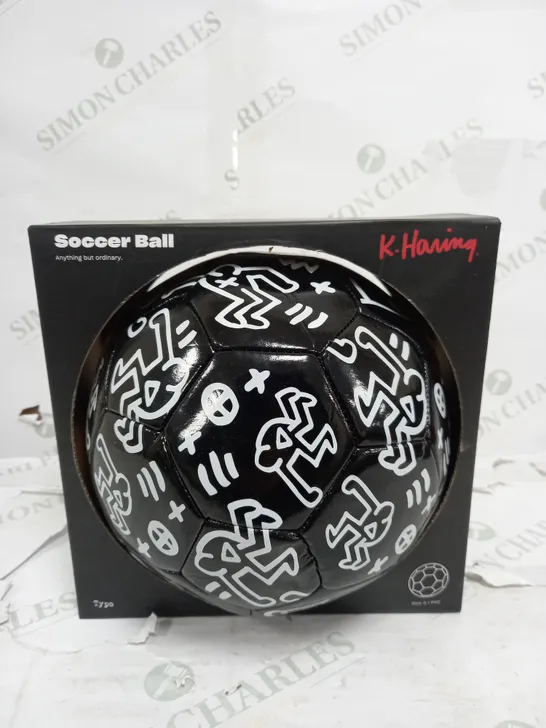 BOX OF 6 KEITH HARING - BALLS BY TYPO