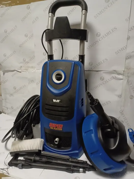 WOLF SUPER BLASTER PRESSURE WASHER BLUE