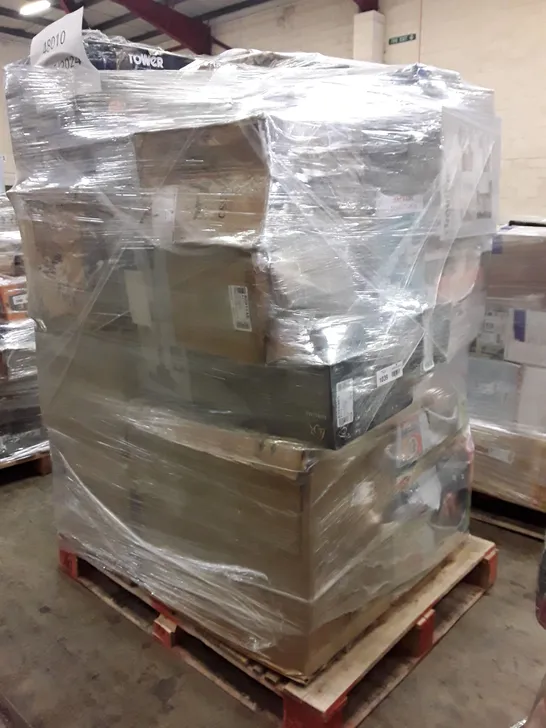 PALLET OF APPROXIMATELY 38 UNPROCESSED RAW RETURN HOUSEHOLD AND ELECTRICAL GOODS TO INCLUDE;