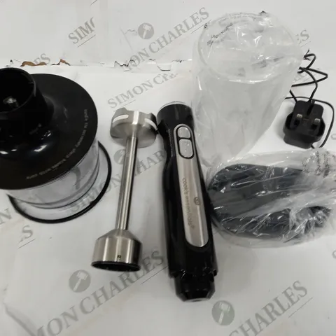 COOK'S ESSENTIALS CORDLESS STICK BLENDER 