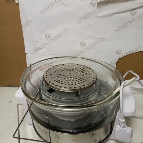 ELECTRIQ HALOGEN OVEN WITH EXTENDER RING
