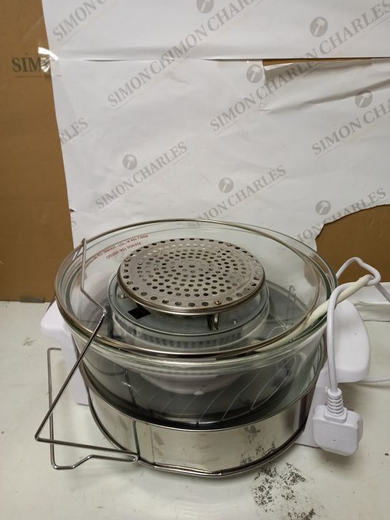 ELECTRIQ HALOGEN OVEN WITH EXTENDER RING