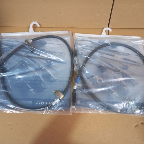 LOT OF 2 ASSORTED ALL BRAKE SYSTEMS CABLES TO INCLUDE K11238 AND K10898