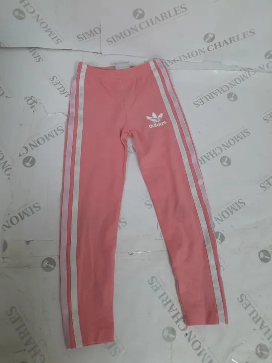 ADIDAS ORIGINAL GIRLS LEGGINGS SIZE 4-5 YEARS