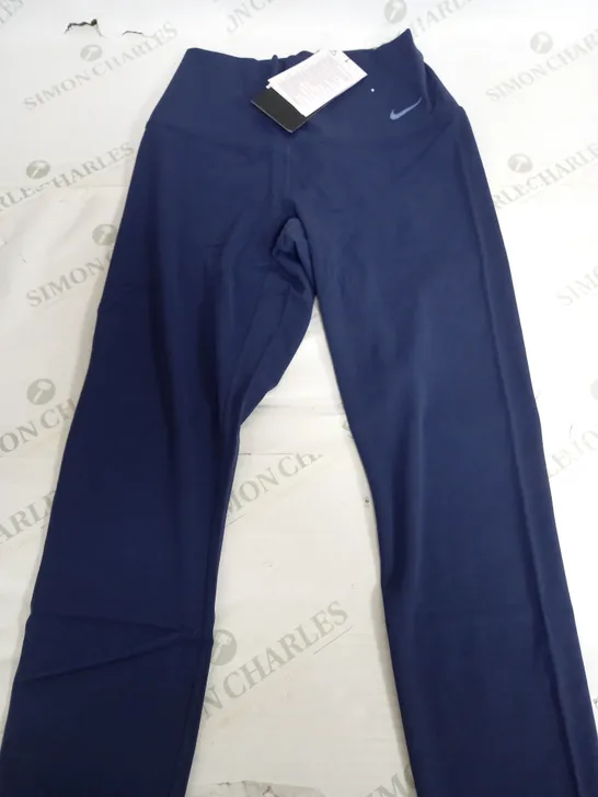 NIKE ZENVY DRI FIT NAVY LEGGINGS - SMALL