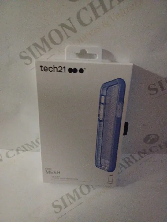 APPROXIMATELY 79 BRAND NEW BOXED TECH 21 EVO MESH IPHONE BLUE PHONE CASES