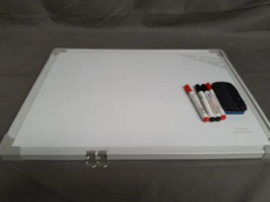 WHITEBOARD WITH PENS AND RUBBER