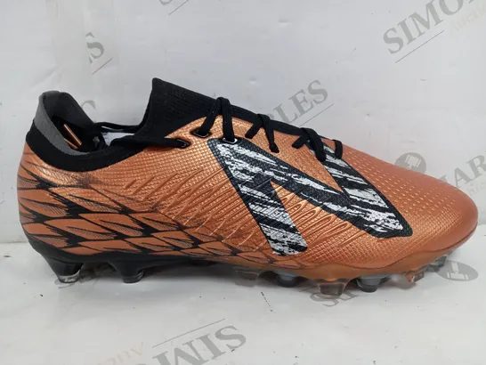 NEW BALANCE TEKELA METALLIC BRONZE FOOTBALL BOOTS - UK 11