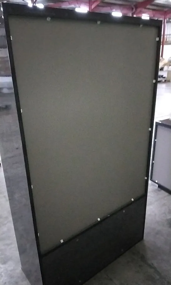 QUALITY DESIGNER BLACK FINISH WARDROBE WITH DRAWERS