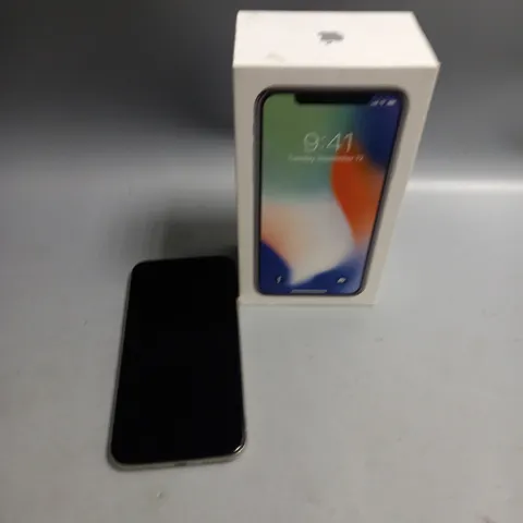 BOXED APPLE IPHONE X WHITE 256GB