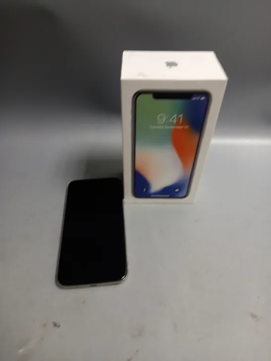 BOXED APPLE IPHONE X WHITE 256GB