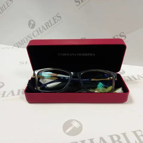 CAROLINA HERRERA VHE781 GLASSES WITH CASE