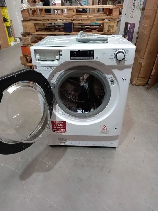 MONTPELLIER DOMESTIC APPLIANCES 8KG INTEGRATED WASHING MACHINE COLLECTION ONLY