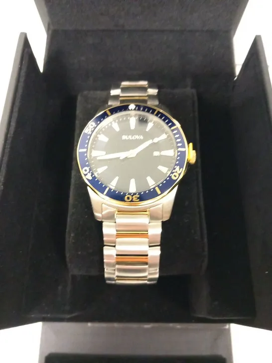 BOXED BULOVA WRIST WATCH