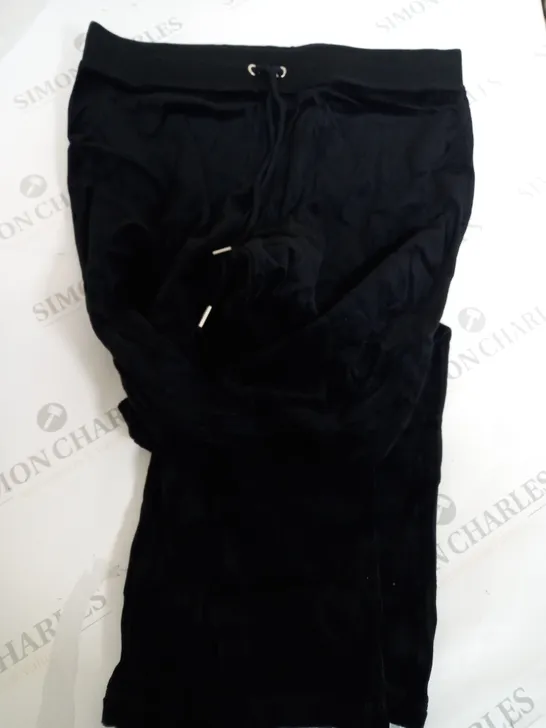 JUICY CONTURE TRACKSUIT PANTS IN BLACK - SIZE UNSPECIFIED