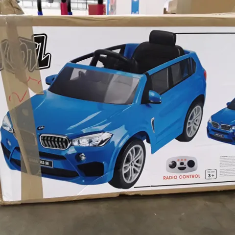 XOOTZ BMW X5 12V ELECTRIC RIDE-ON - COLLECTION ONLY 