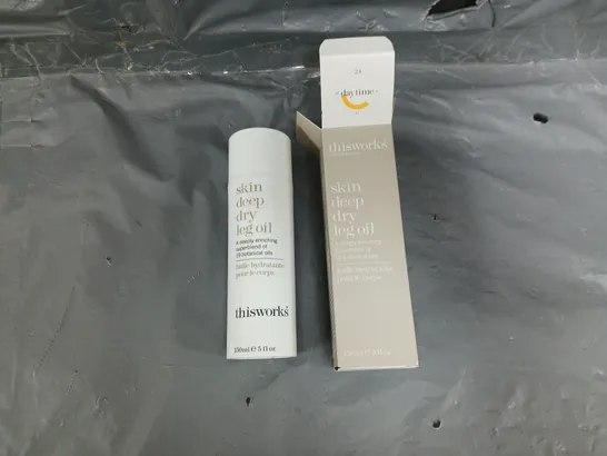 THISWORKS SKIN DEEP DRY LEG OIL 150ML 