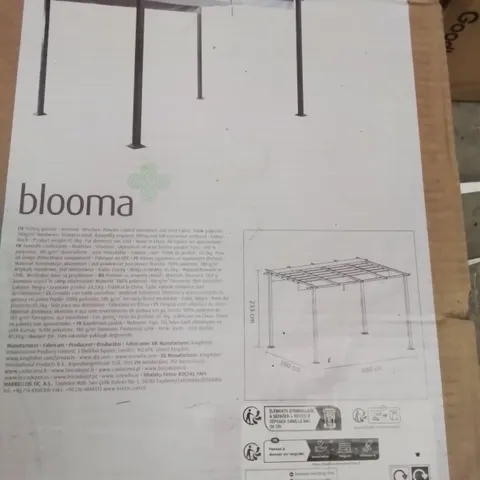 BOXED BLOOMA MOSES 4 × 3M GAZEBO 