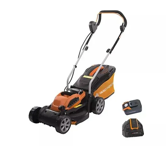 YARD FORCE 40V CORDLESS LAWNMOWER WITH 32CM CUTTING WIDTH