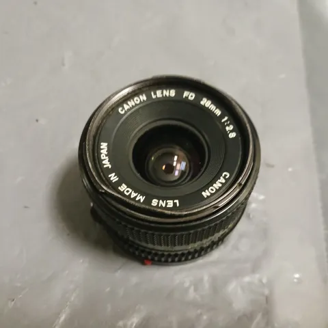 CANON LENS FD 28MM 1:2.8