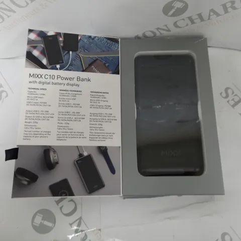 BOXED MIXX C10 3 PORT POWER BANK 