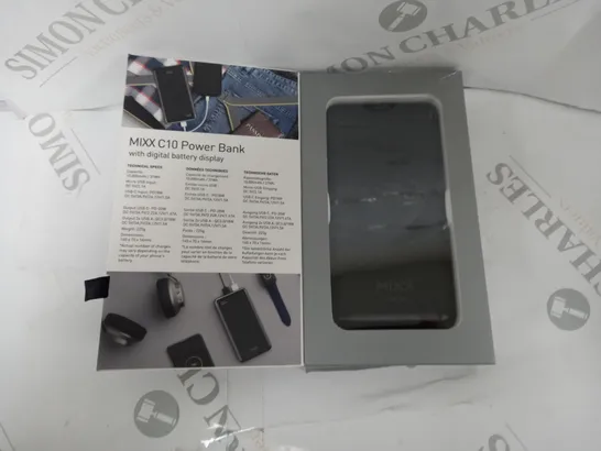 BOXED MIXX C10 3 PORT POWER BANK 